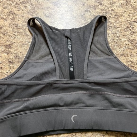 Zyia All Star Sports Bra Gray Mesh - Picture 2 of 4